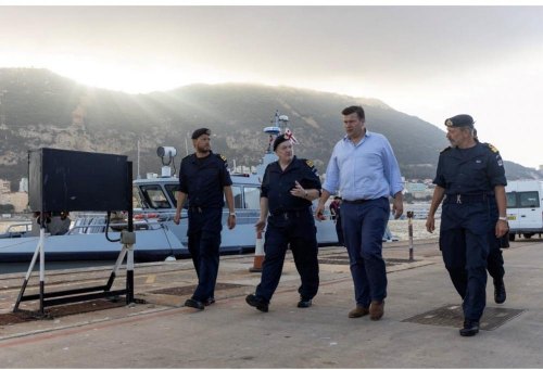 Minister for the Armed Forces concluded His visit to Gibraltar yesterday